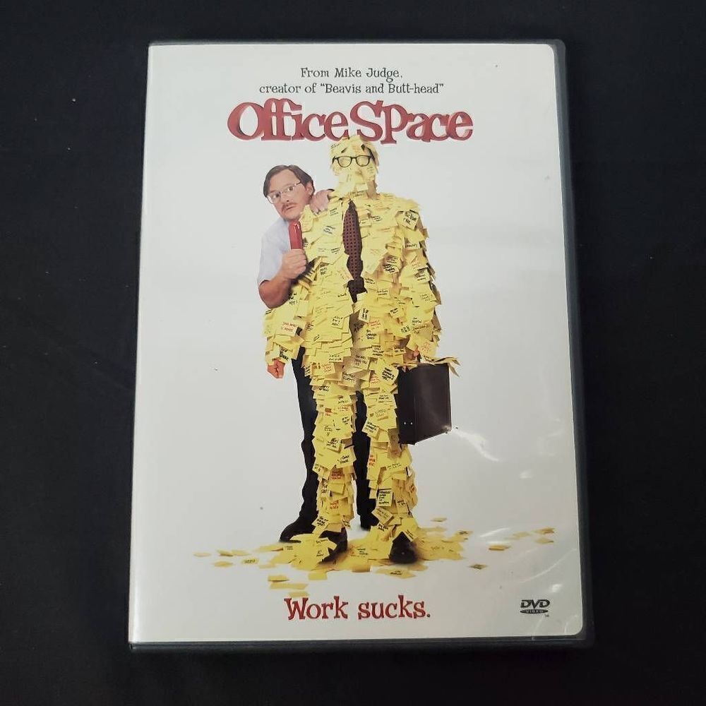 Office Space, 1999 Film, Comedy/Dark comedy, Movie, DVD